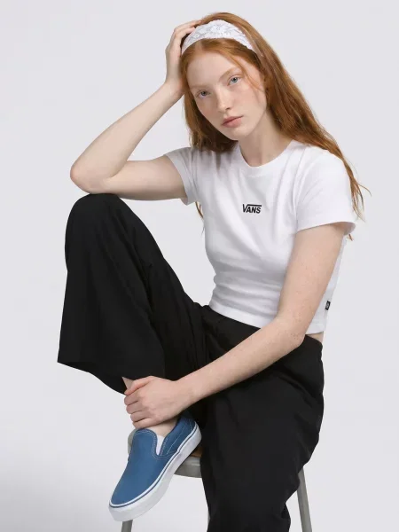 Tricou Vans alb