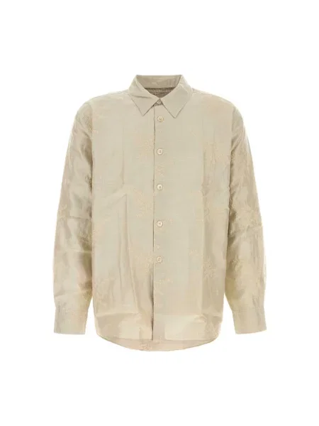 Kurtka koszulowa Our Legacy z dżerseju beżowa