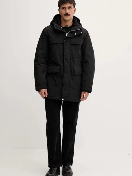 Tommy Jeans Bunda parka čierna