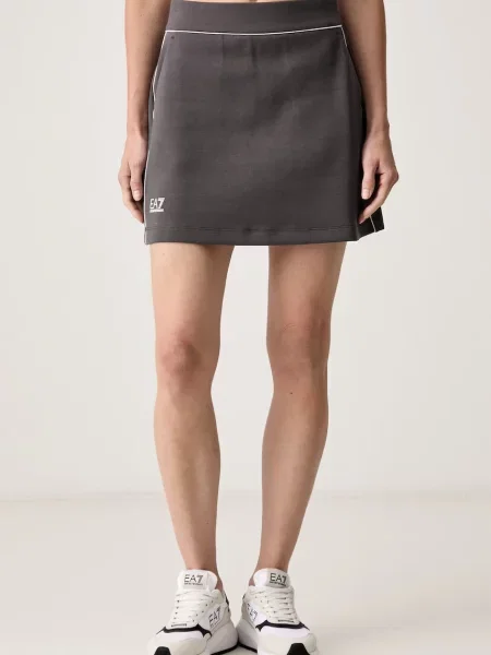 Emporio Armani fustă-pantalon cu gri
