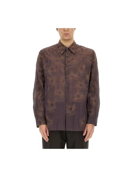 Koszula Dries Van Noten czerwona