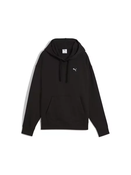 Wygodna bluza z kapturem ESS ELEVATED PUMA Black czarna