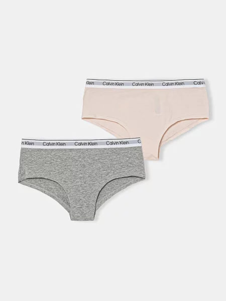 Calvin Klein Underwear slipy detské s elastanom ružová
