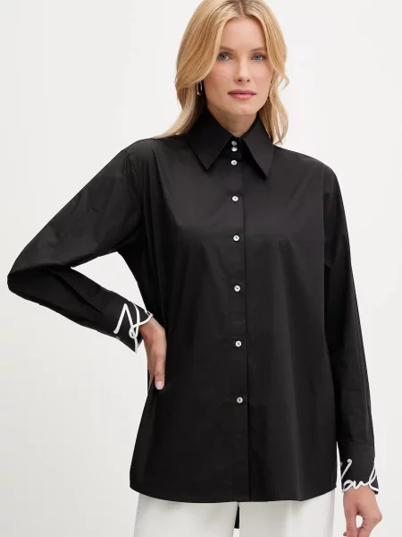 Srajca Karl Lagerfeld črna