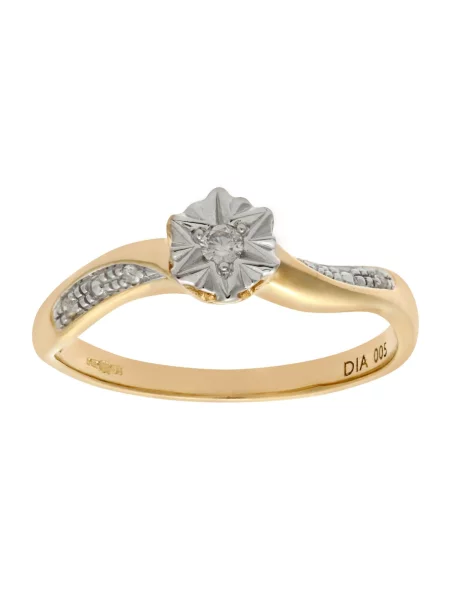 DIAMANT LETERNEL Prsteň zlatá