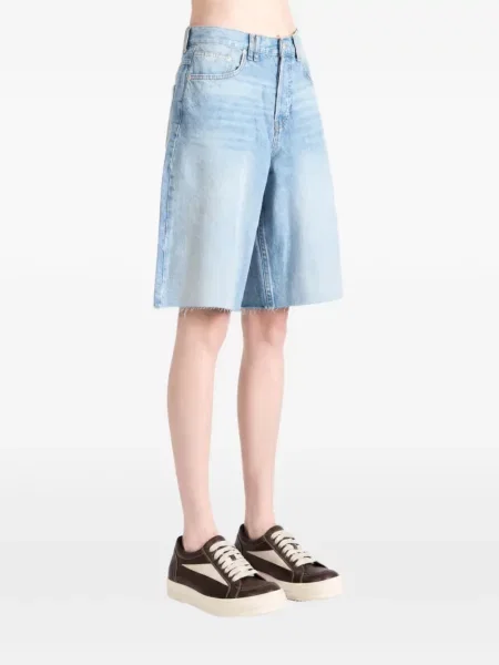 Džínsové šortky Free People modrá