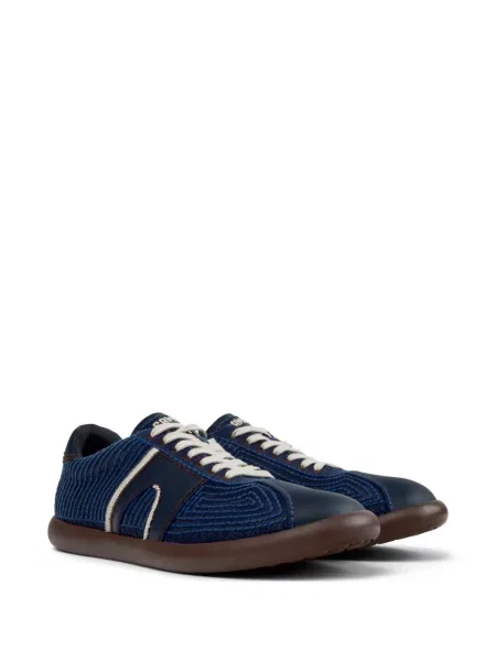Fűzős csipkés sneaker Camper kék