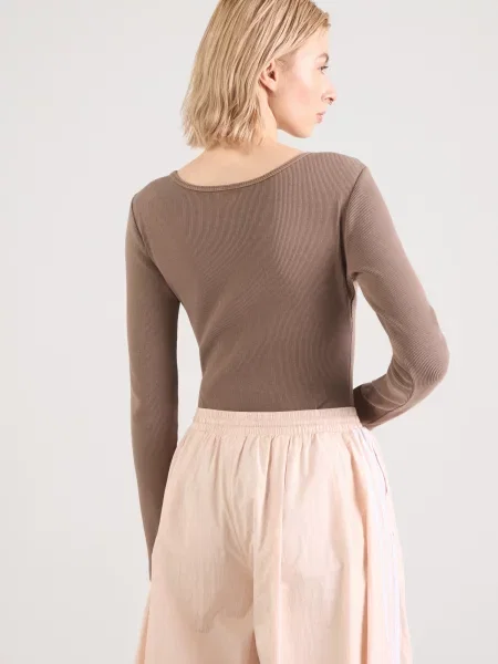 ADIDAS ORIGINALS Košeľové body Essentials mokka