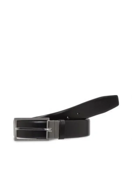 Bőr öv Calvin Klein fekete