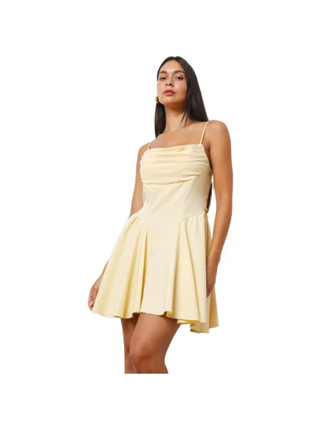 Haljina La Modeuse žuta