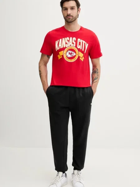Футболка Nike Front and Back Essential з принтом червоний