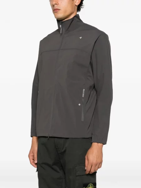 Geacă Stone Island cu strasuri gri
