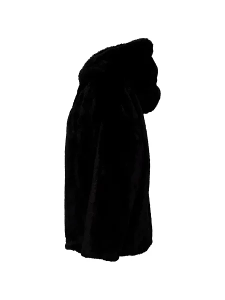 Geacă 's Max Mara cu blană negru