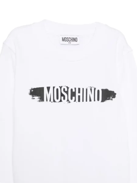 Dětska mikina Moschino bílá