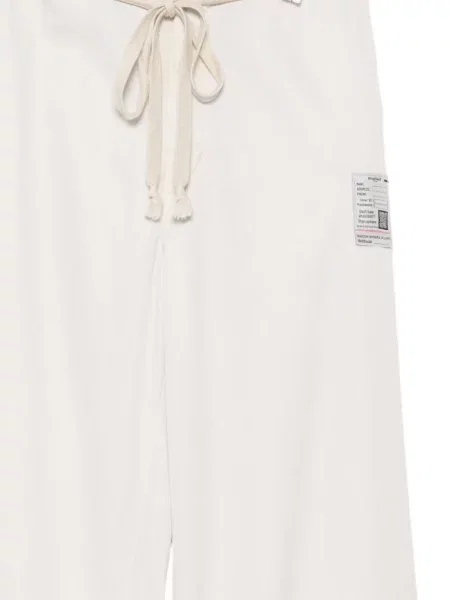 Pantaloni Maison Mihara Yasuhiro din satin