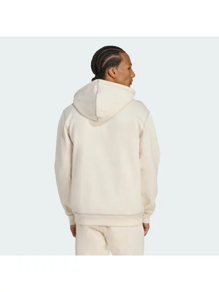 Bluza Essentials Trefoil Full-Zip biała