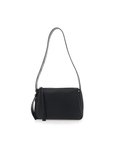 Tory Burch torebka skórzana Romy Small Shoulder czarna
