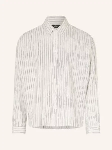 Represent Košile Teared Comfort Fit / černá bílá