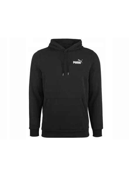 Bluza sportowa z kapturem Puma Ess+ 2 Coi Small Logo czarna