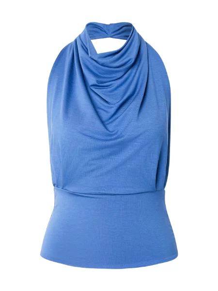 WEEKDAY Top Darcey regal albastru