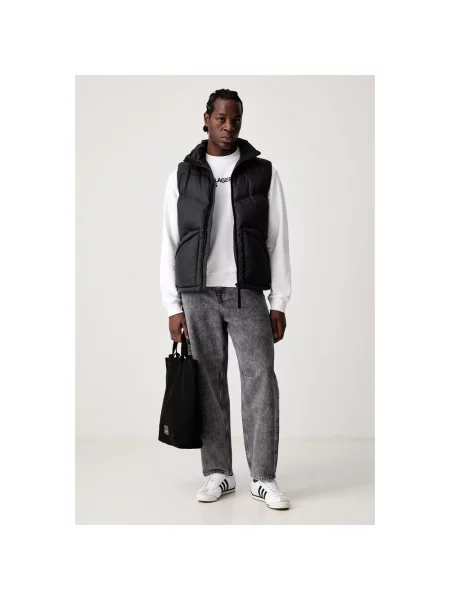Bluza Karl Lagerfeld z logo biała