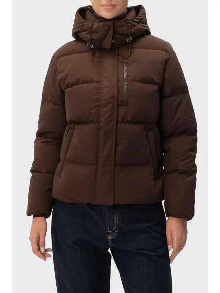 Пуховик Polo Ralph Lauren коричневий