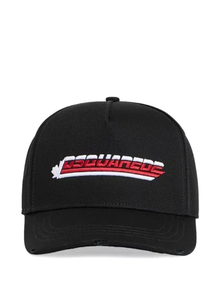 Șapcă Dsquared2 cu broderie negru