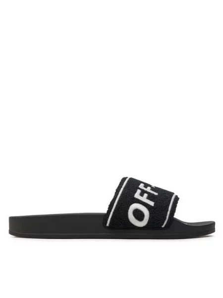 Off-White Шльопанці Чорний білі