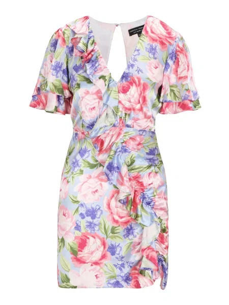 Dorothy Perkins Ruha pasztellkék lila / rózsaszín zöld