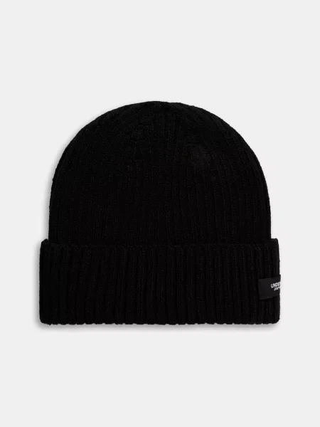 Undercover căciulă din amestec de lână Beanie negru
