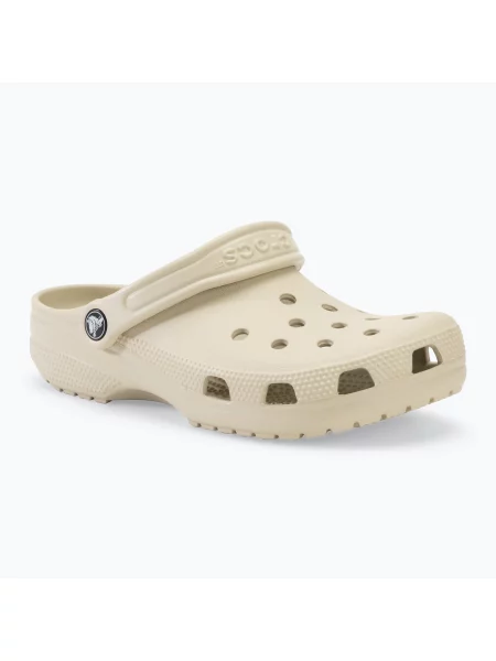 Klapki Crocs Classic bone beżowe