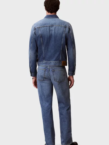 Прямые джинсы Calvin Klein Jeans синие