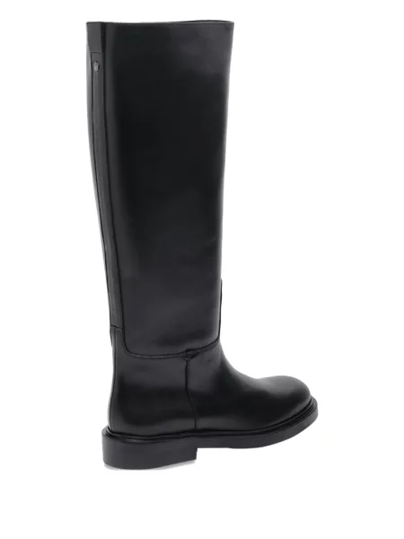 Botine Poeve din piele negru