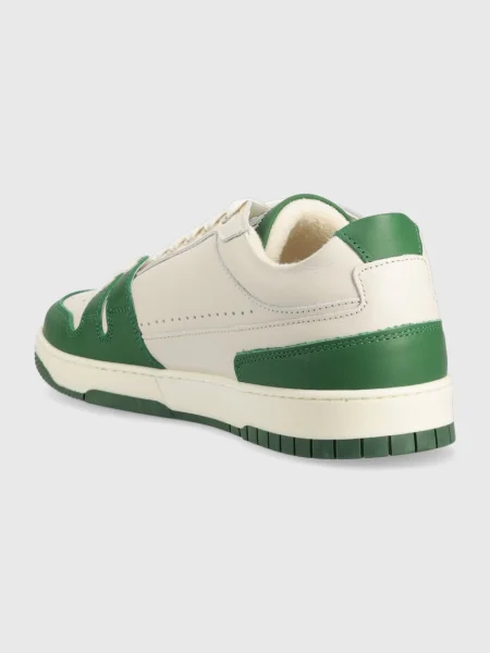 Kožené sneakers boty The Mercer Brand The Brooklyn zelená