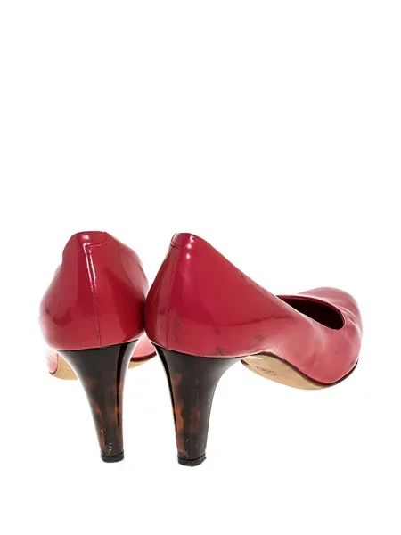 Pantofi cu toc Bally din piele roz