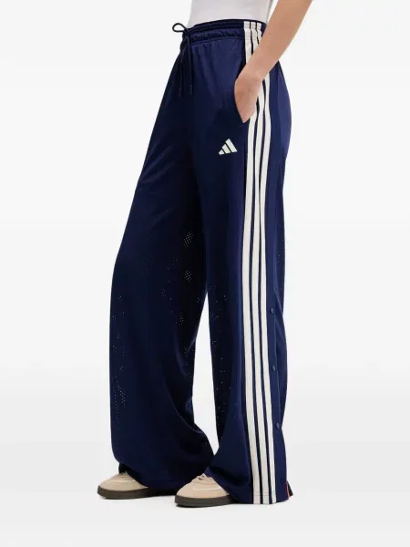 Tricou Adidas cu imagine plasă cu dungi negru