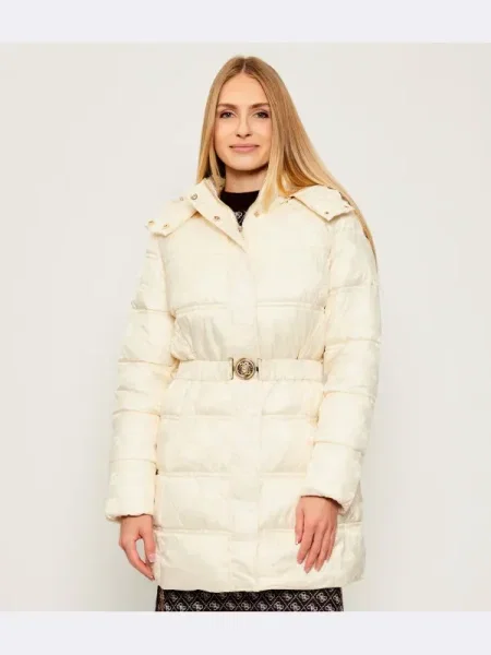 Geacă Guess cu glugă bej