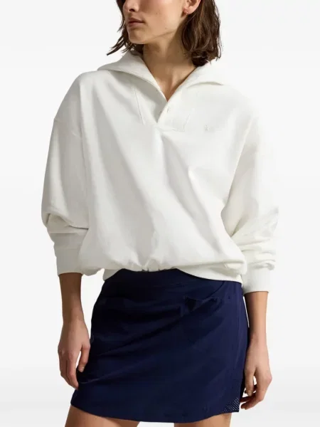 Велурени бягане с яка чорапи Polo Ralph Lauren синьо