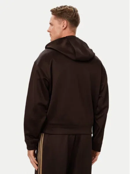 Adidas Pulóver adicolor Spacer Sötétbarna Oversize