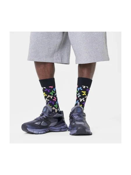 Șosete Happy Socks cu funde negru