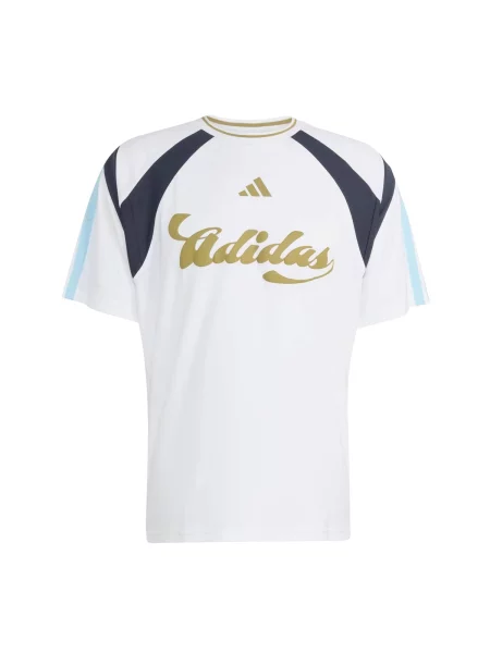 ADIDAS SPORTSWEAR Tricou funcțional TIRO bleumarin / albastru deschis / galben muștar alb