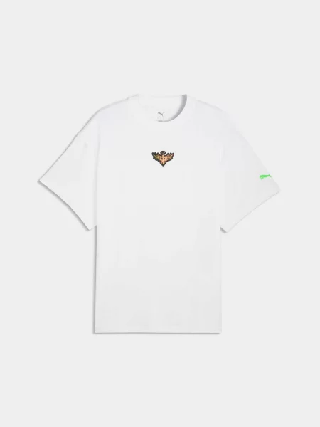 Футболка PUMA Melo Alwayz On 1 Tee комбінований верх білий