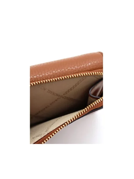 Portfel Michael Kors skórzany brązowy