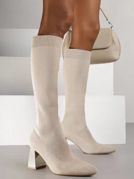 Cizme Nalaina închis bej