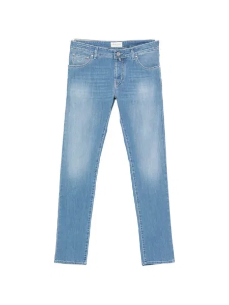 Pantaloni Jacob Cohën cu 5 buzunare albastru