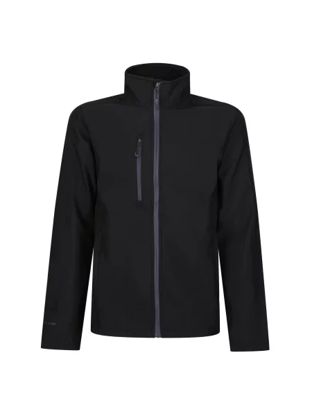 Kurtka Honestly Made Recycled Soft Shell czarna