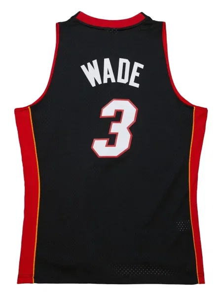 Cămașă Mitchell & Ness din jerseu negru