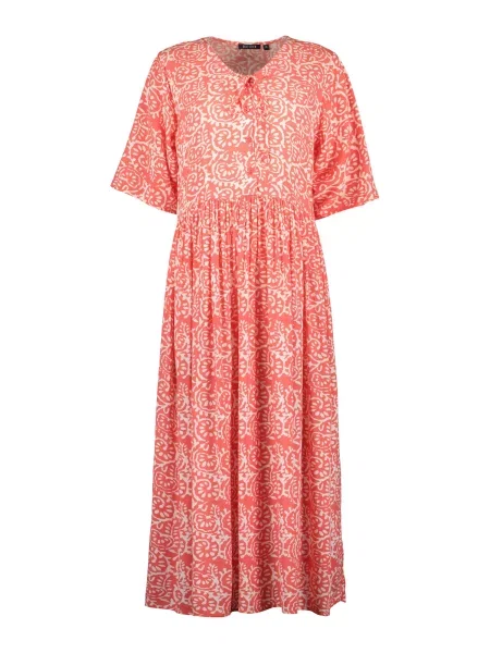 BLUE SEVEN Rochie roșu alb