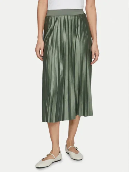 Vila Fustă plisată Nitban verde