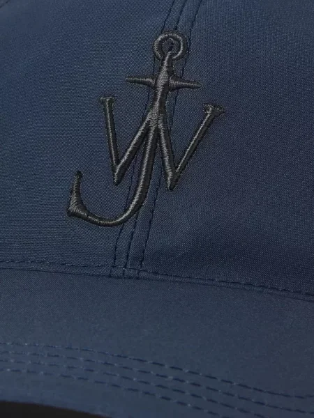 Șapcă Jw Anderson cu broderie albastru